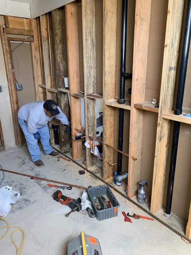 Commercial rough-in plumbing for Water Heater Replacement in Cooperstown